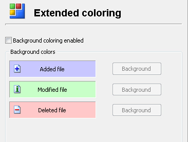 Comparison - Folder Color Scheme