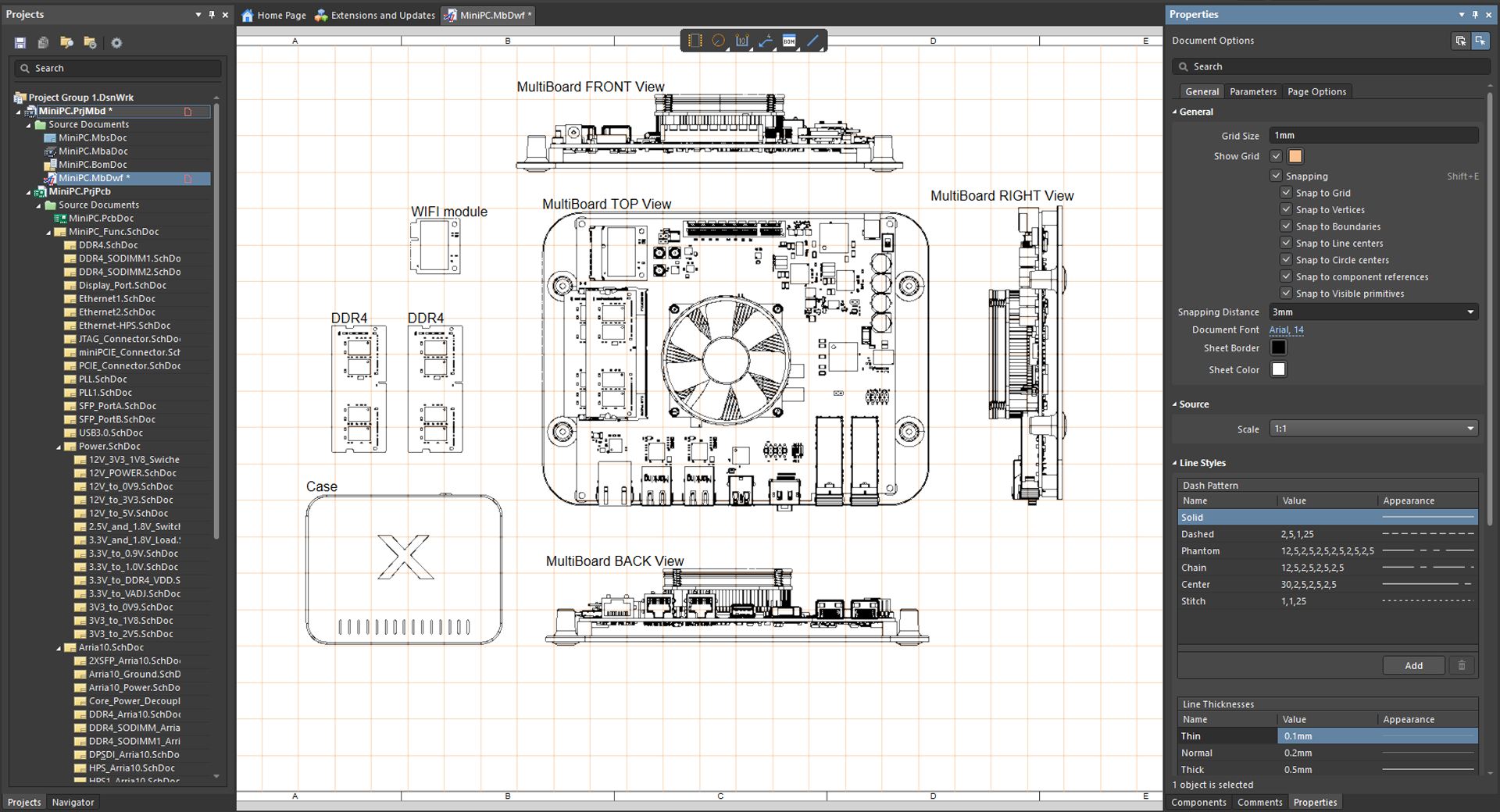 MultiBoard Draftsman